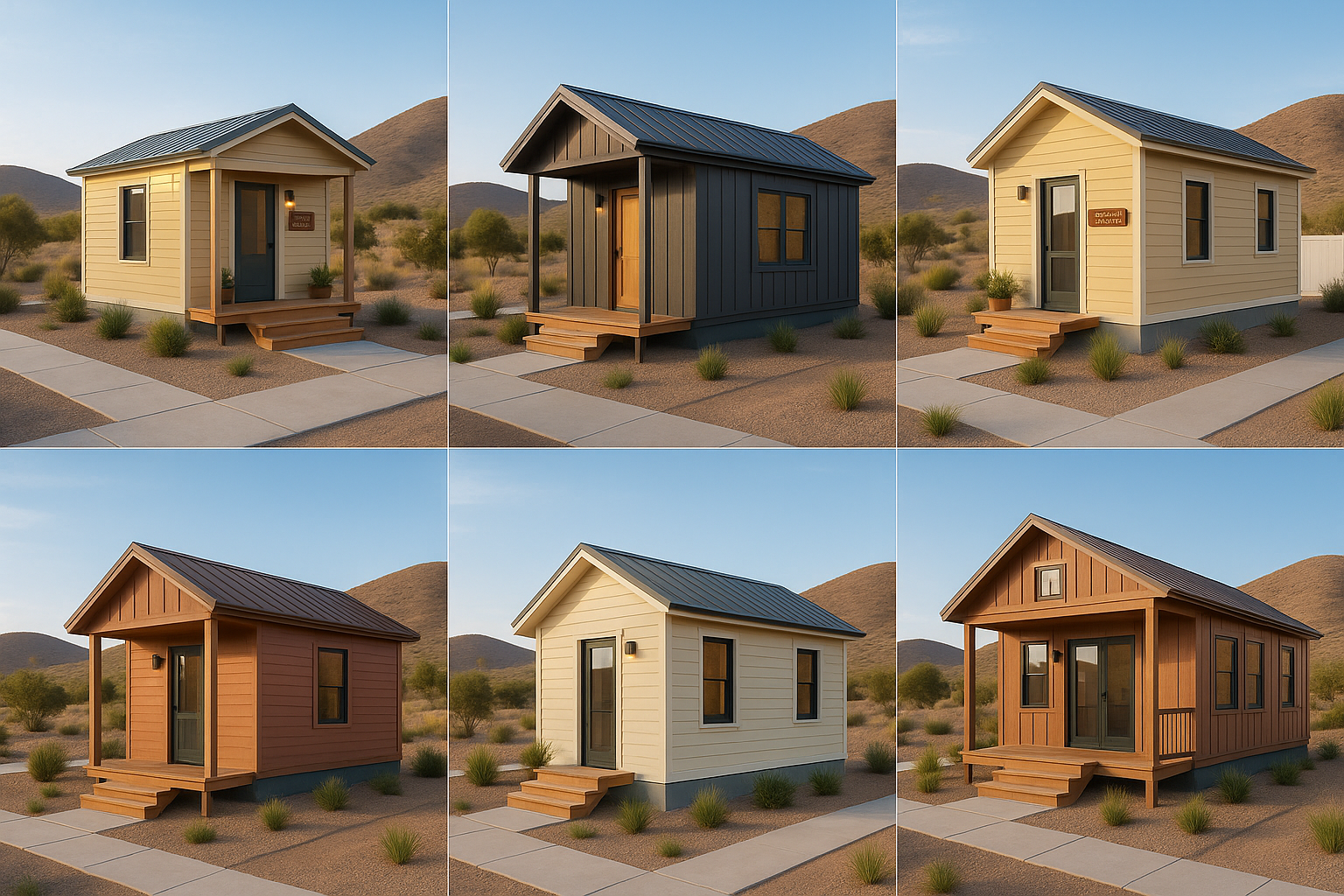 Oasis Loft – tiny home with loft and deck